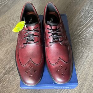 New Rockport Truflex Dressports Wingtip Oxford Burgundy Men’s  7.5M